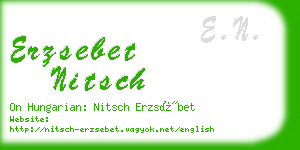 erzsebet nitsch business card